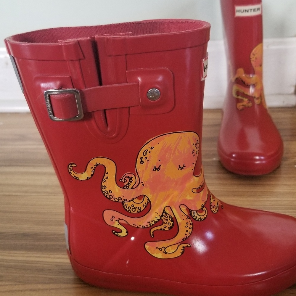 kids Hunter rain boots